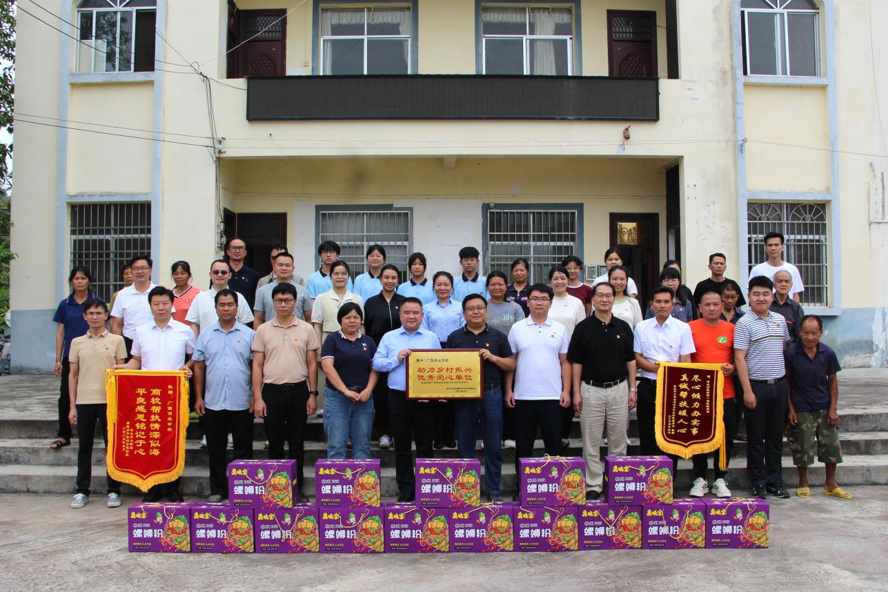 3.在平良村开展主题党日活动暨对村“两委”进行慰问