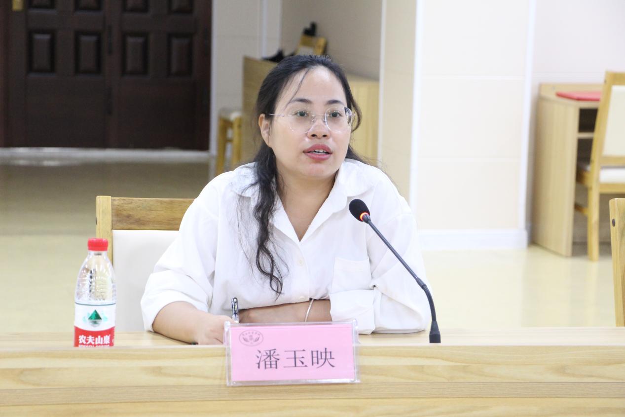 3.越南河内学院中国文化与语言系主任潘玉映发言