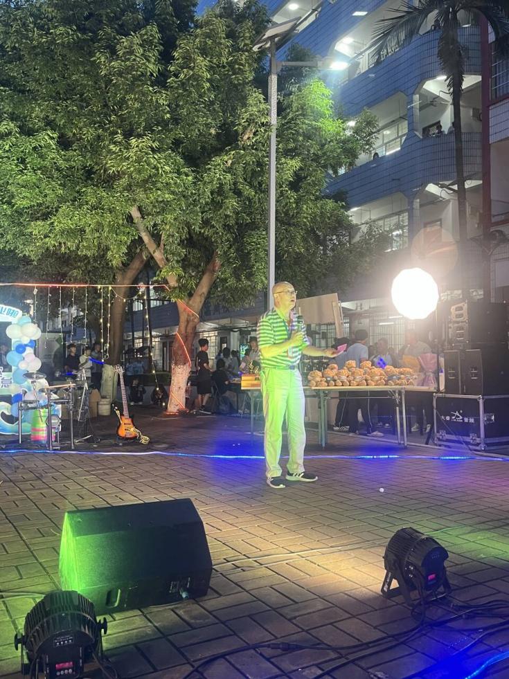 2.校长助理杨林钟致辞