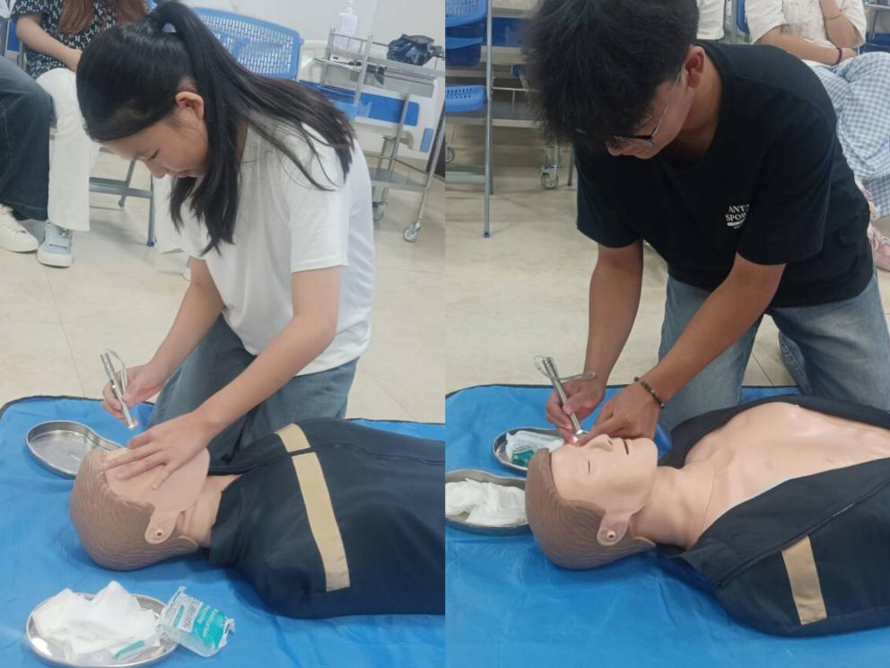 5.美容美发与造型（美发）专业学生美发造型课初体验