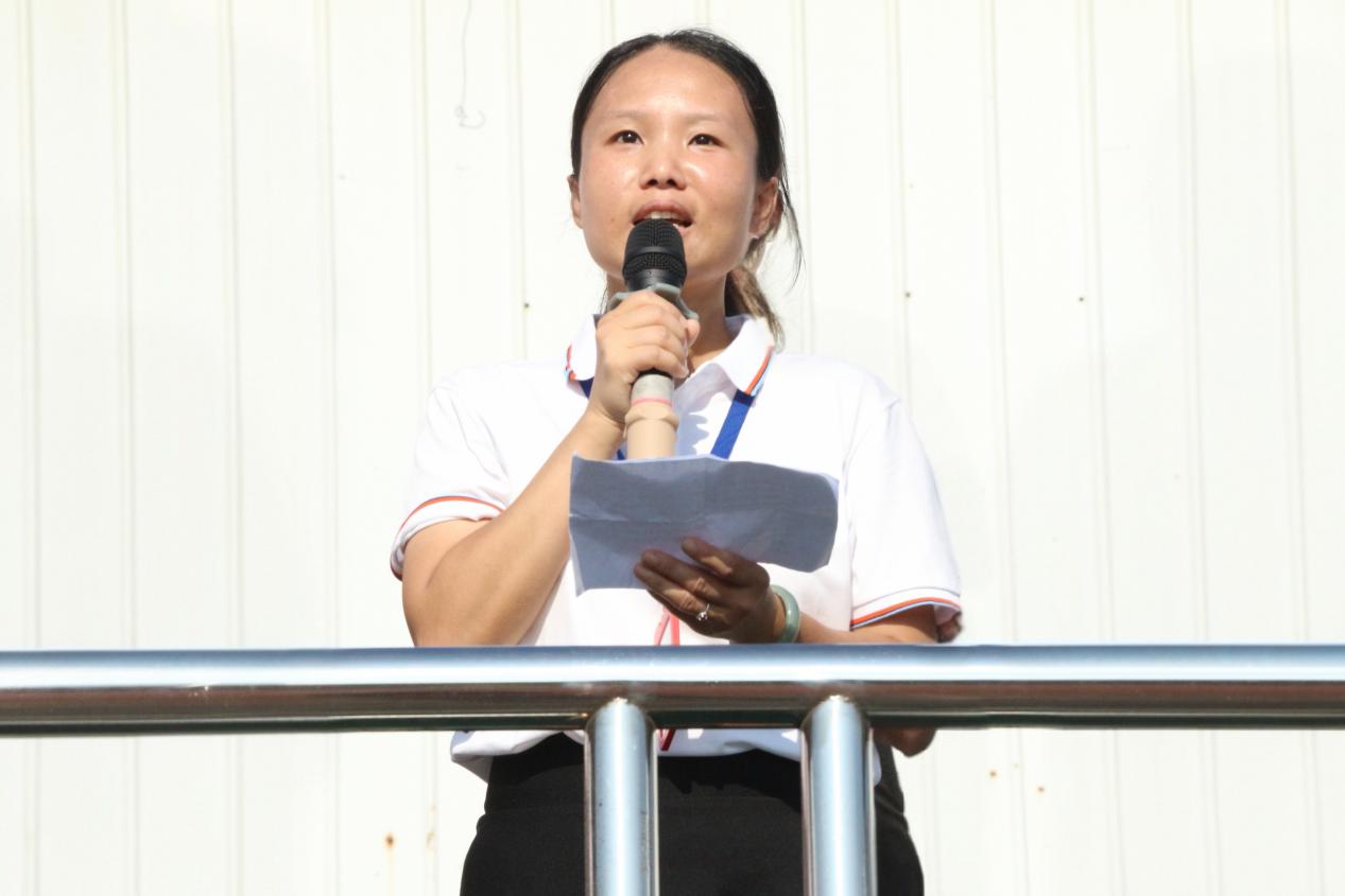 指导教师梁艳发表感言